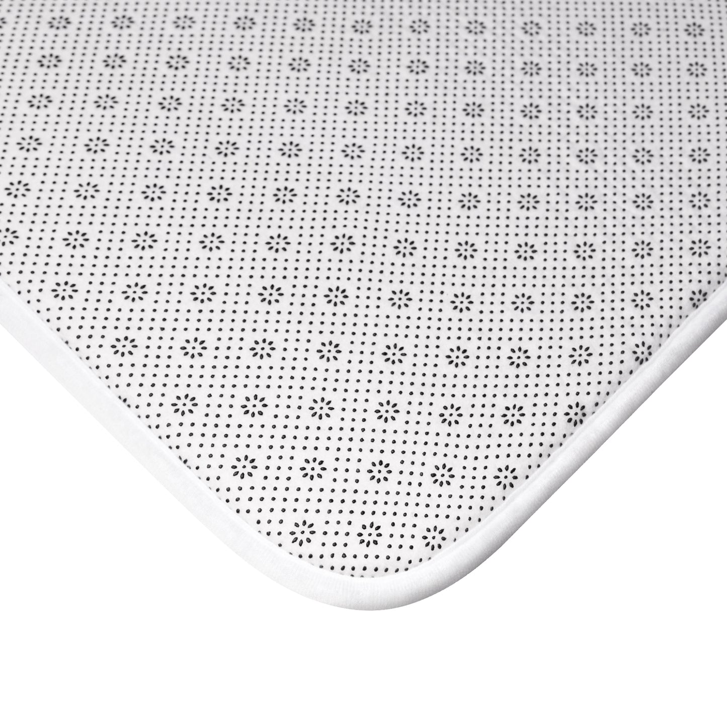 Petits Animaux | Bunny & Mouse Bath Mat | Personalized Initial Monogram - Tresor Valeur