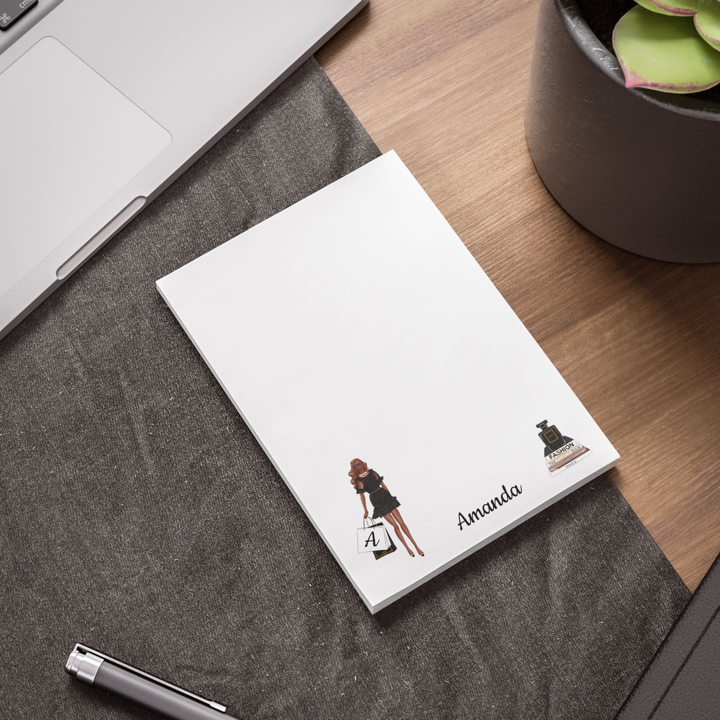 Post-it® Haftnotizen | Benutzerdefinierter Name und Avatar | Haute in Paris Kollektion | Personalisierbar