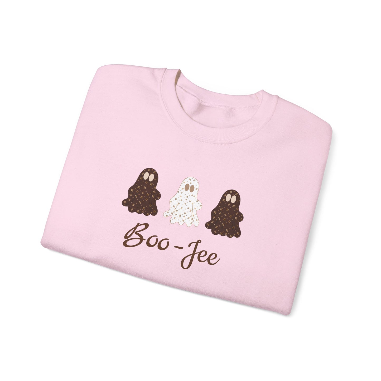 Boo-Jee Ghost Sweatshirt | Sablette Pattern | 4 Colors | Personalized Sleeve