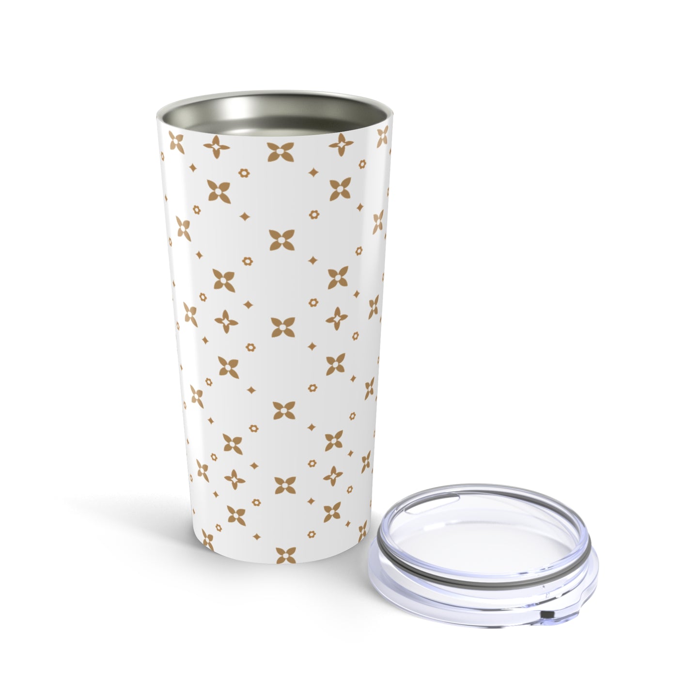 Vaso de viaje | Personalizable | Acero inoxidable | 20 oz | Estampado caramelo