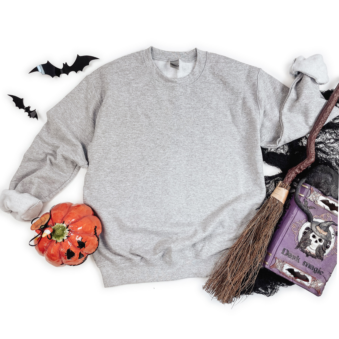 Personalizable Ghost Sweatshirt | Sablette Pattern | 4 Colors | Personalized Sleeve