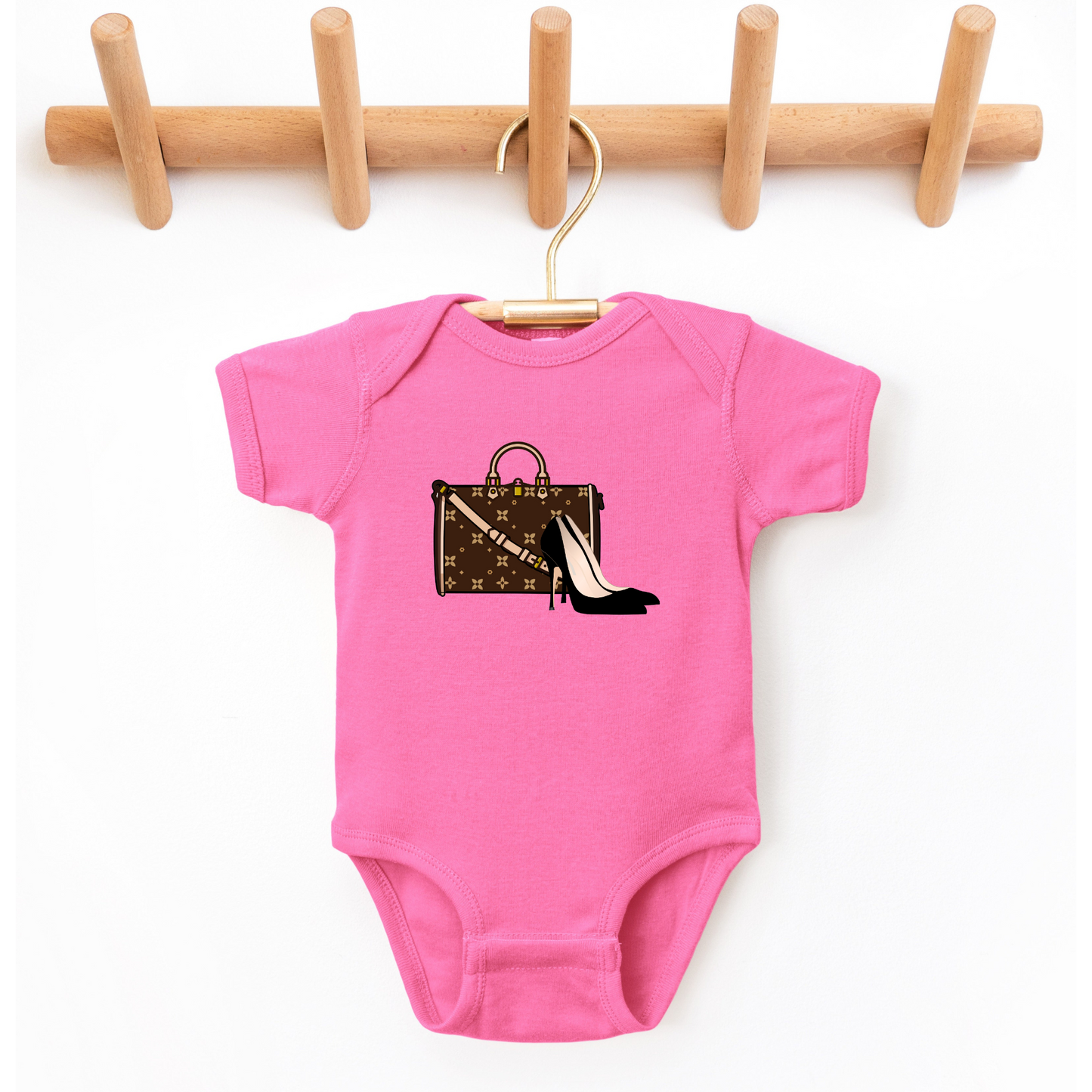 Chic and Personalized Baby Bodysuit | Tresor Valeur
