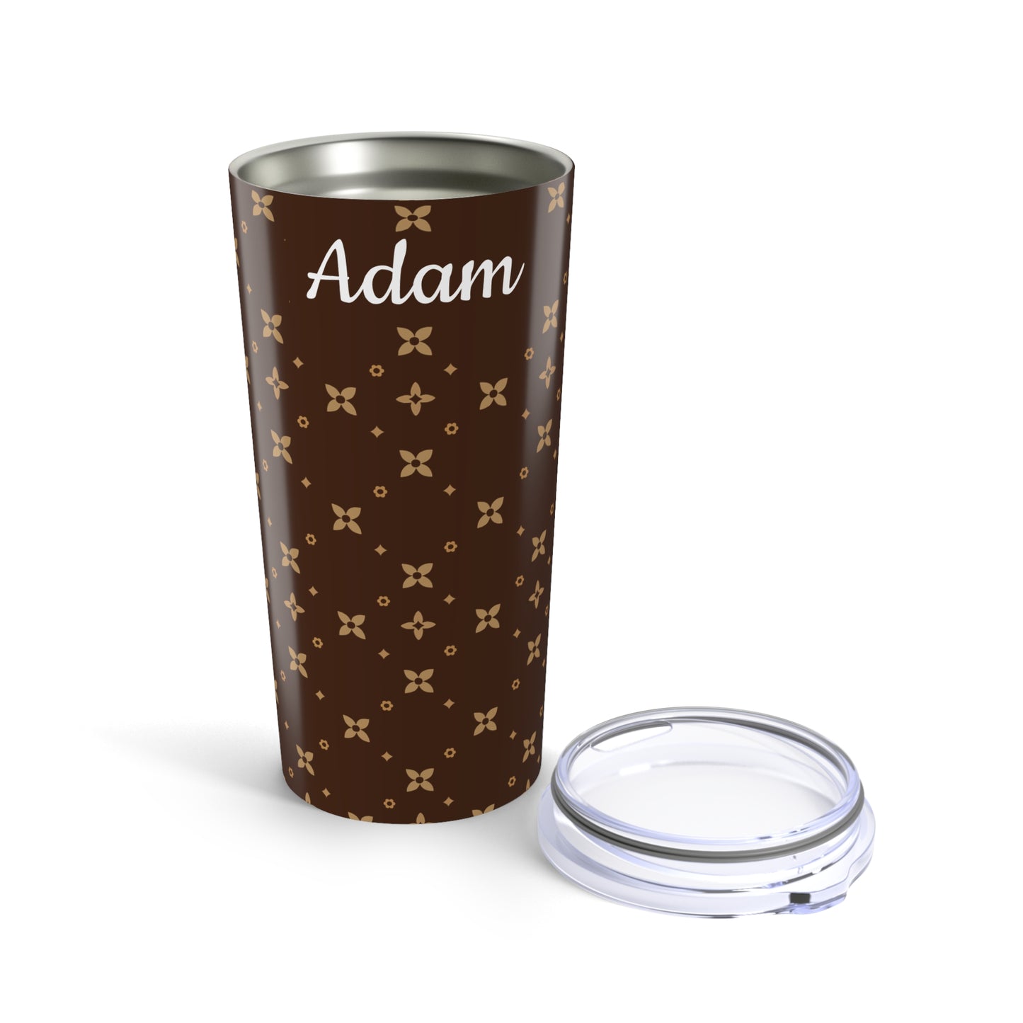 Reisebecher | 20oz Edelstahl | Personalisiert | Nerz-Sablette-Muster