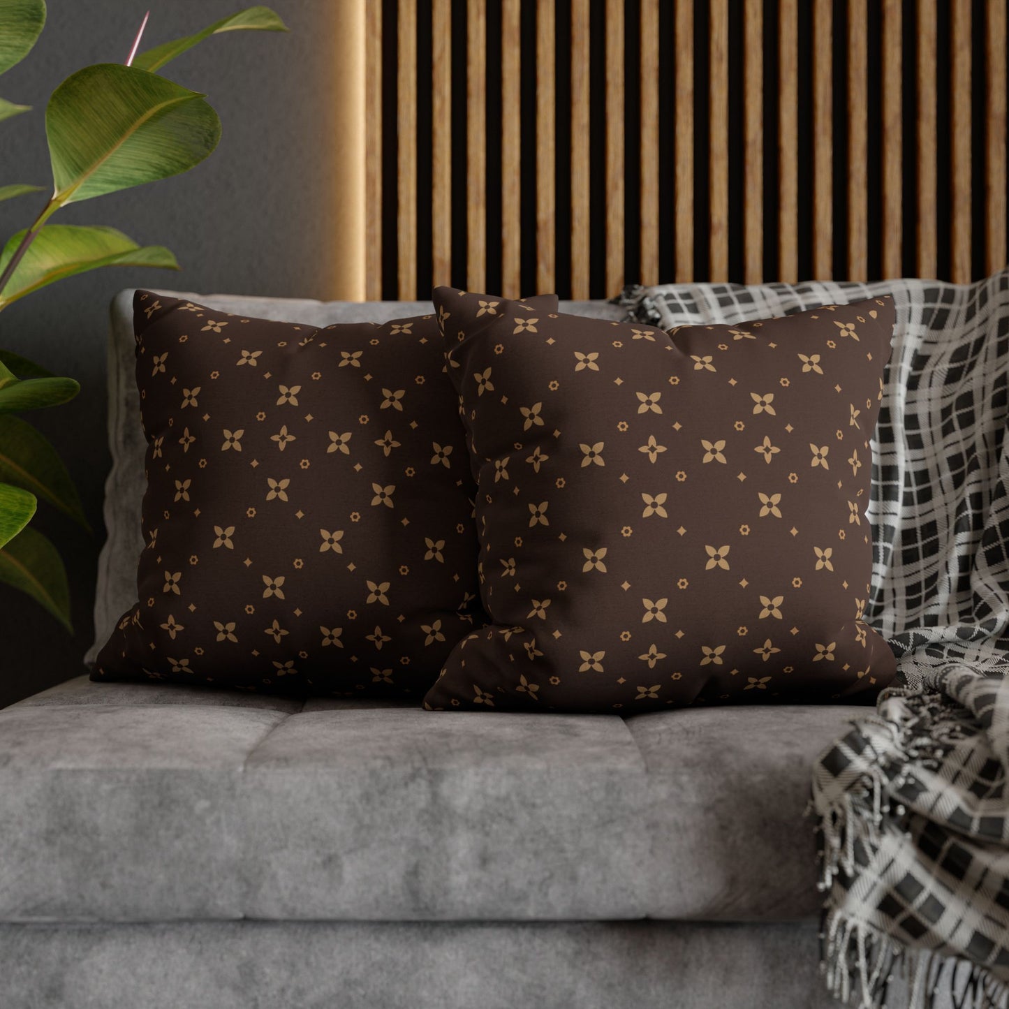Chic and Stylish Sablette Pattern Pillow Cover Patterned Pillow Case l Throw Pillow Cover l 4 Sizes