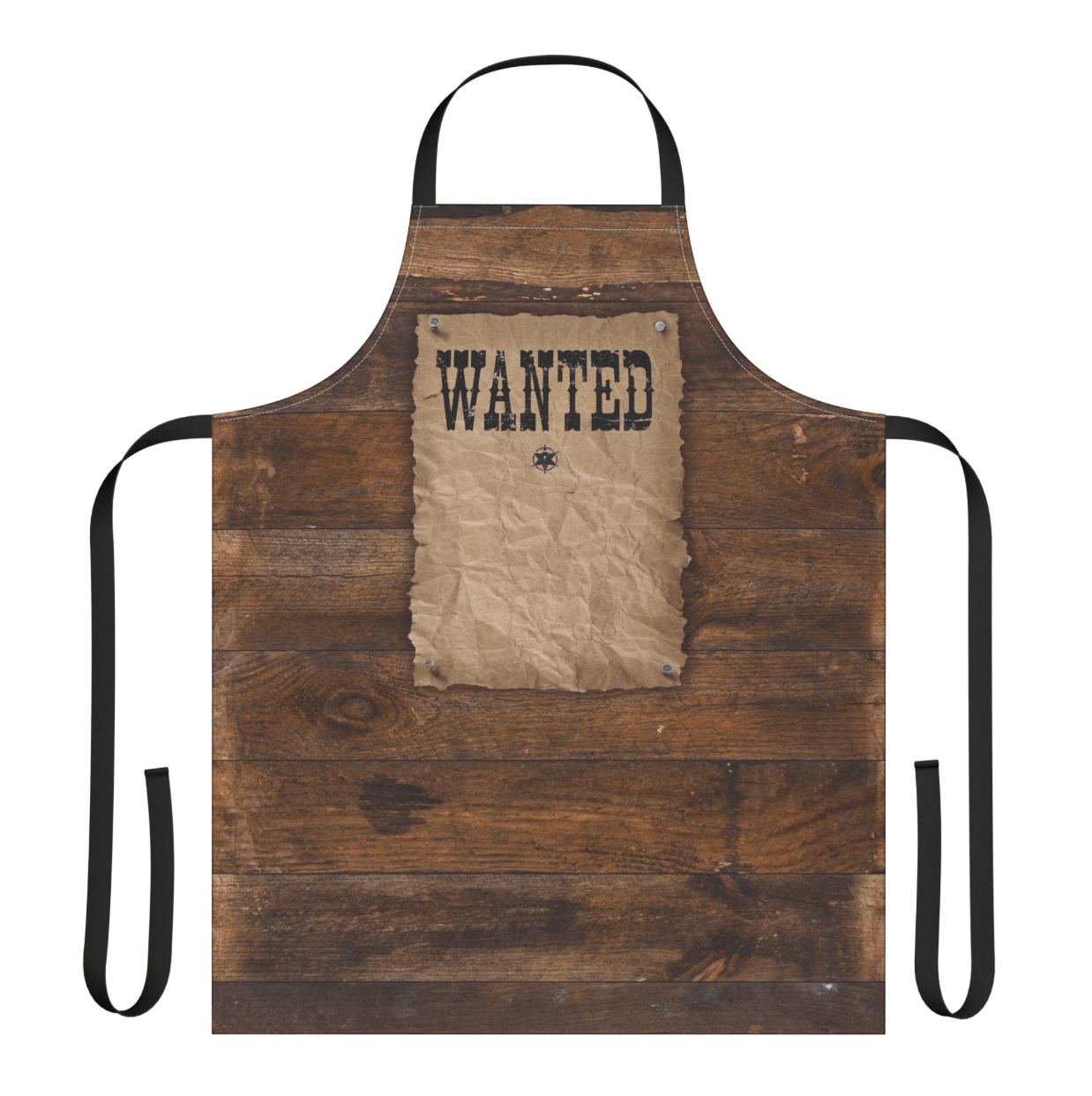 Wanted Poster Apron | Urban Cowgirl Collection - Tresor Valeur