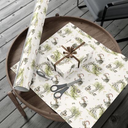 Petits Animaux | Orchard Bears Wrapping Paper
