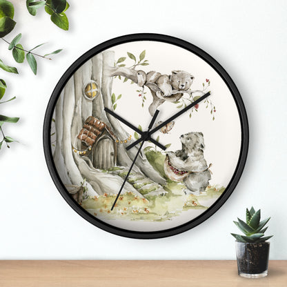 Petits Animaux | Orchard Bears Wall Clock - Tresor Valeur