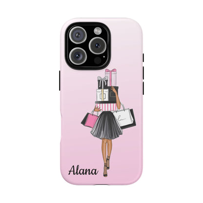 Personalized Pink Ombré Fashion Avatar Phone Case