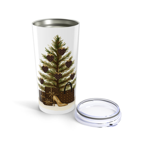 Nouveau Noël 20oz Tumbler | Stainless Steel | Personalized Back