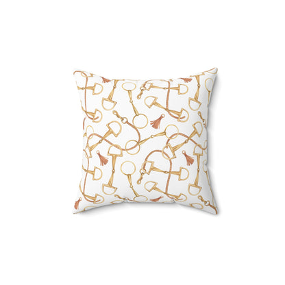 Premium Pillow Case – Equestrian Bit and Tassels Pattern | 14″–20″ Sizes