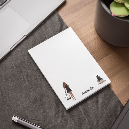 Post-it® Haftnotizen | Benutzerdefinierter Name und Avatar | Haute in Paris Kollektion | Personalisierbar