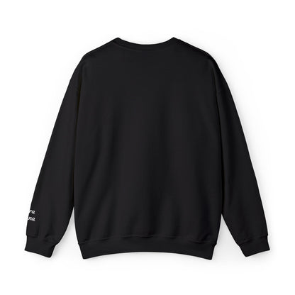 Black sweatshirt on a white background