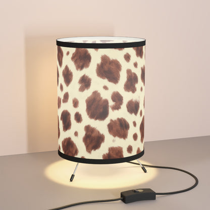 Appaloosa Print Tripod Lamp | Urban Cowgirl Collection