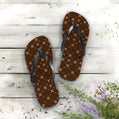 Flip Flops l Chic Print l l Summer Shoes l Summer Sandles l Beach Shoes l  Comfortable Summer Flip Flops | Travel-Ready Pool Slides