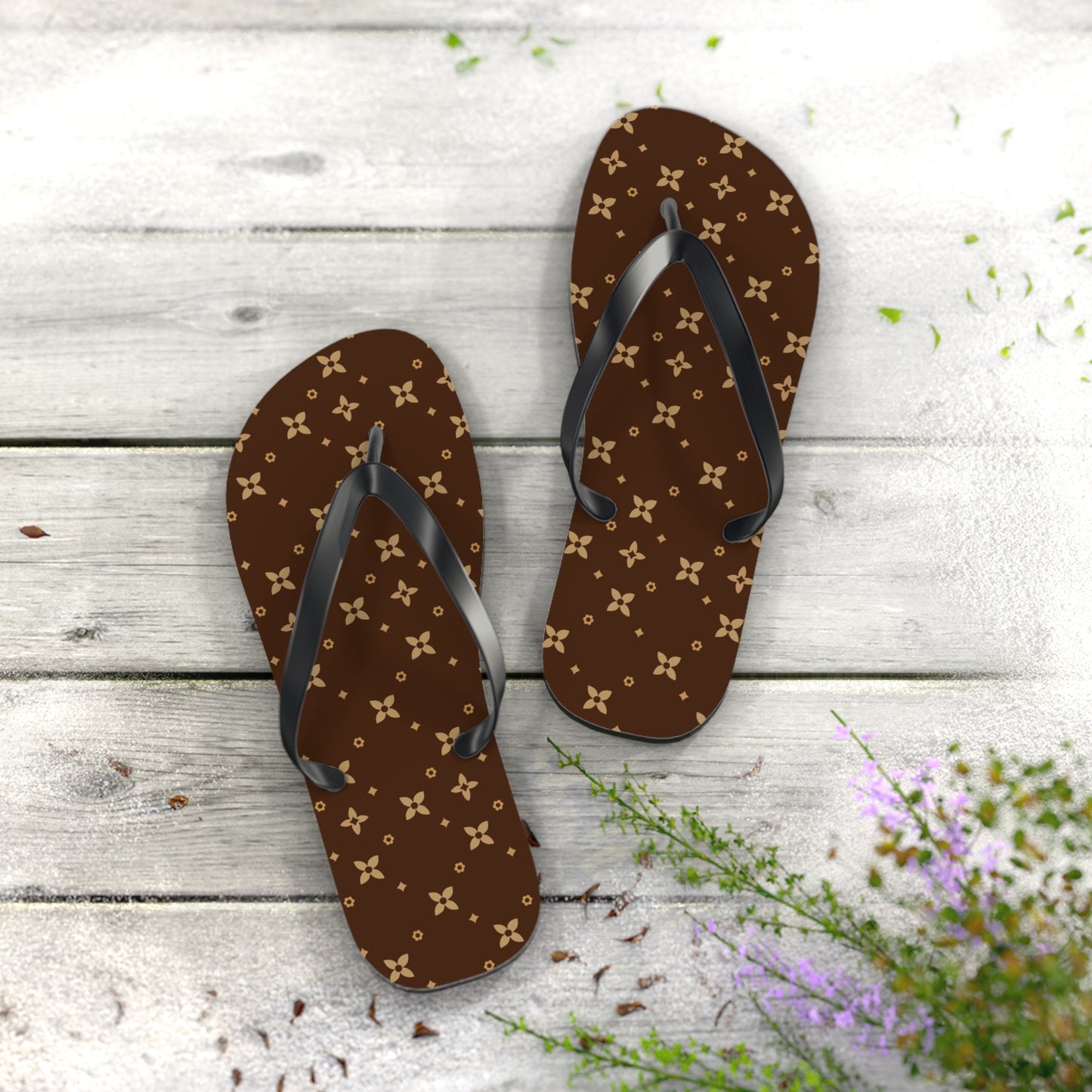 Flip Flops l Chic Print l l Summer Shoes l Summer Sandles l Beach Shoes l  Comfortable Summer Flip Flops | Travel-Ready Pool Slides