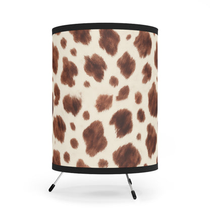 Appaloosa Print Tripod Lamp | Urban Cowgirl Collection