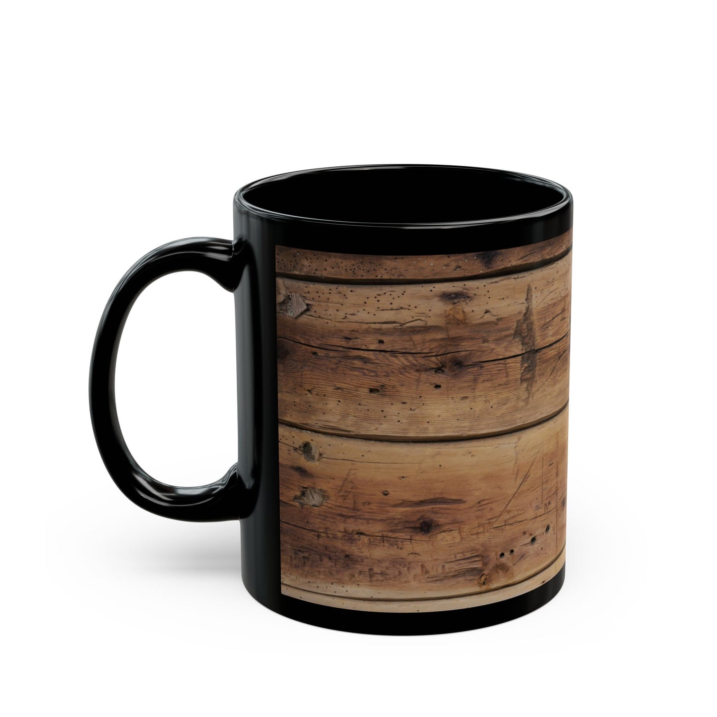 Wanted Poster Black Mug – Personalized 'Wanted Todd' Western Coffee Cup