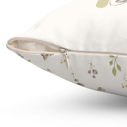 Petits Animaux | Watercolor Animals Monogram Pillow Case 4 Sizes - Tresor Valeur