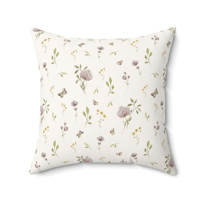 Petits Animaux | Watercolor Animals Monogram Pillow Case 4 Sizes - Tresor Valeur