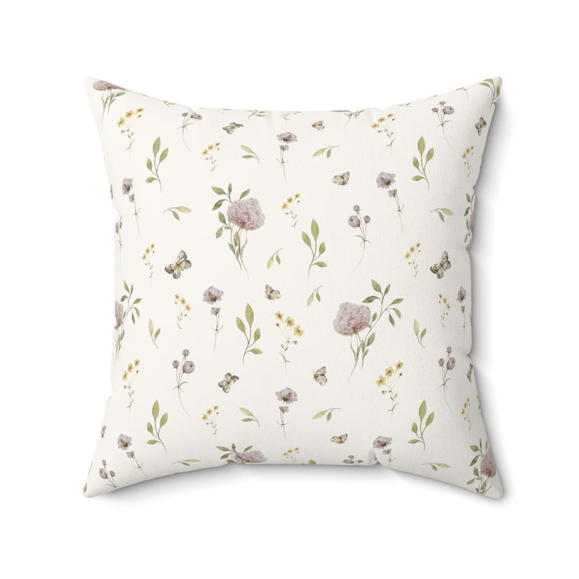 Petits Animaux | Watercolor Animals Monogram Pillow Case 4 Sizes - Tresor Valeur