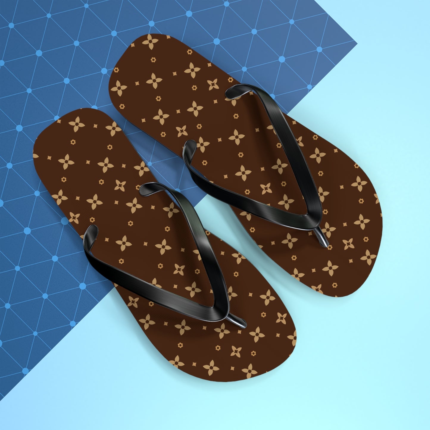 Flip Flops l Chic Print l l Summer Shoes l Summer Sandles l Beach Shoes l  Comfortable Summer Flip Flops | Travel-Ready Pool Slides