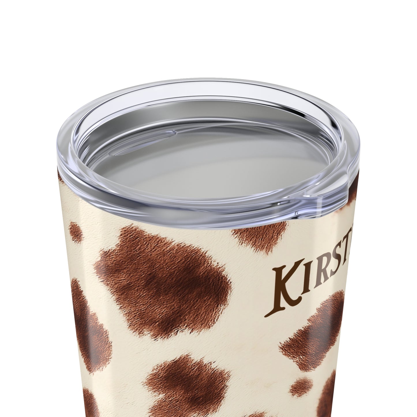 Appaloosa Print 20oz Tumbler | Hot & Cold Drinkware | Personalizable | Urban Cowgirl Collection
