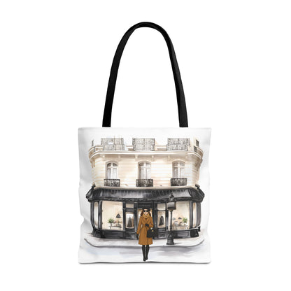 Personalized London Regent Collection Tote Bag | Winter Girl Avatars