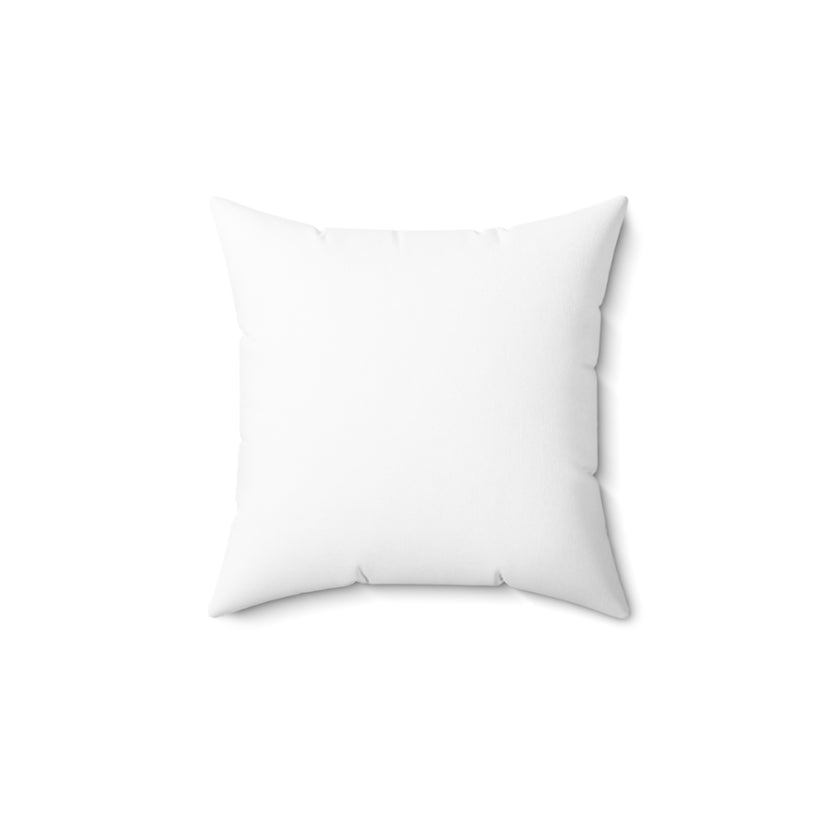 White pillow on a white background