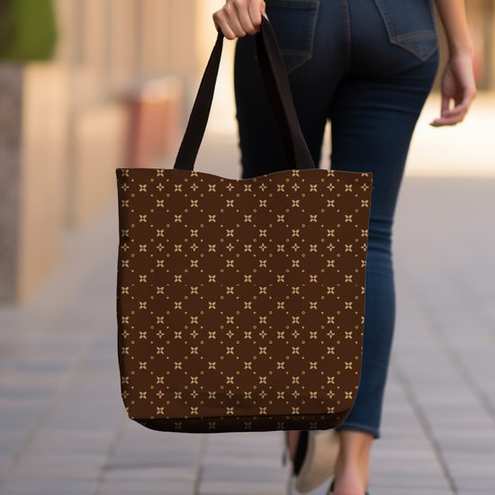 Personalized Sablette Tote Bag | Black Handles | 3 Sizes | Custom Name