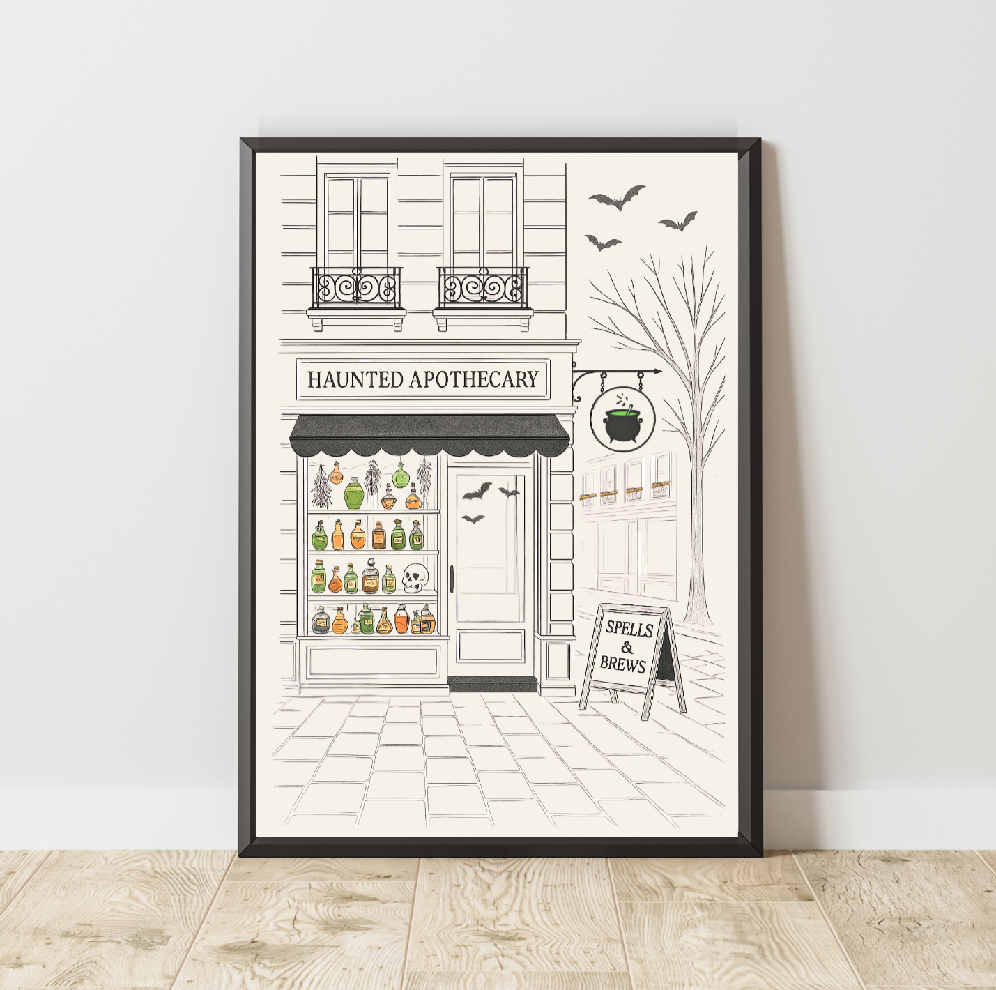 Haunted Apothecary Downloadable Wall Art