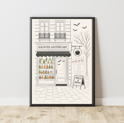 Haunted Apothecary Downloadable Wall Art