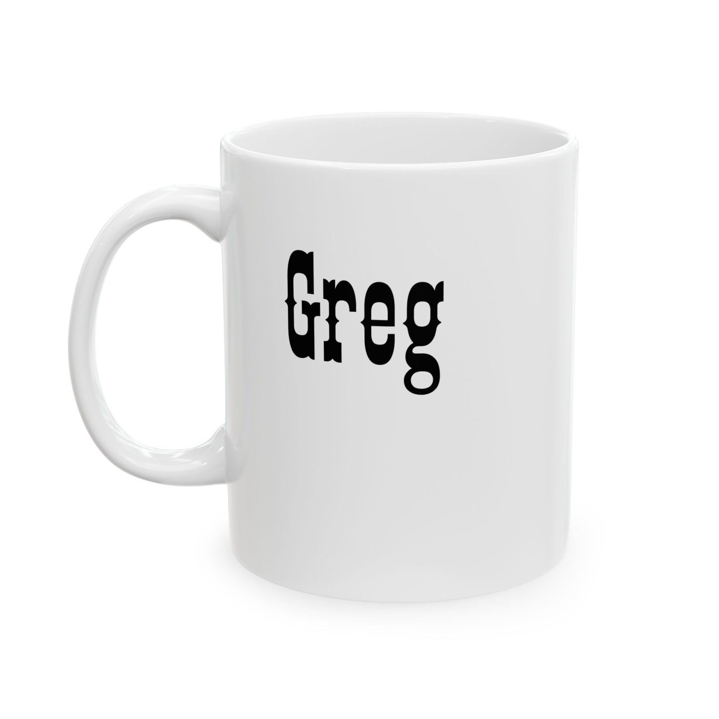 Red Moose Personalized Mug | White Ceramic | 11oz or 15oz