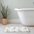 Petits Animaux | Bunny & Mouse Bath Mat | Personalized Initial Monogram - Tresor Valeur