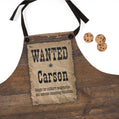 Wanted Poster Apron | Urban Cowgirl Collection