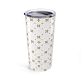 Reisebecher | Personalisierbar | Edelstahl | 20oz | Karamell-Sablette-Druck