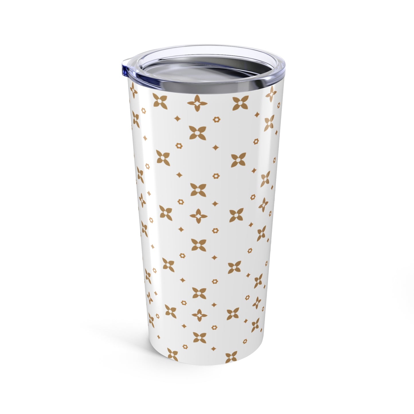 Reisebecher | Personalisierbar | Edelstahl | 20oz | Karamell-Sablette-Druck