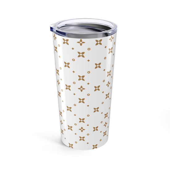 Vaso de viaje | Personalizable | Acero inoxidable | 20 oz | Estampado caramelo