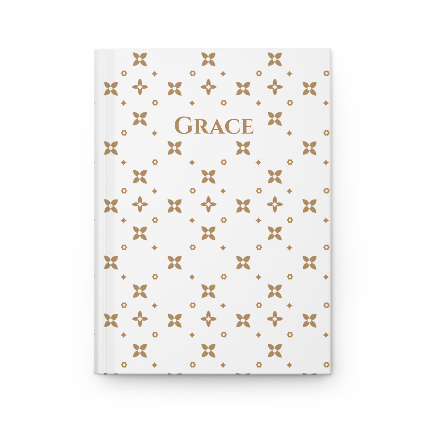 Hardcover-Tagebuch | Karamell-Sablette-Druck | Personalisierbar