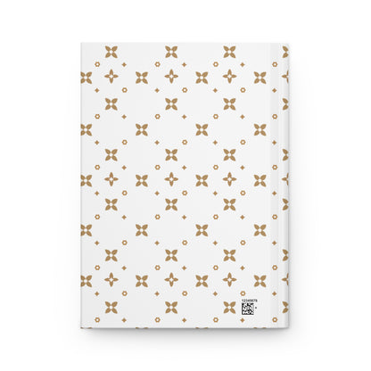 Hardcover-Tagebuch | Karamell-Sablette-Druck | Personalisierbar