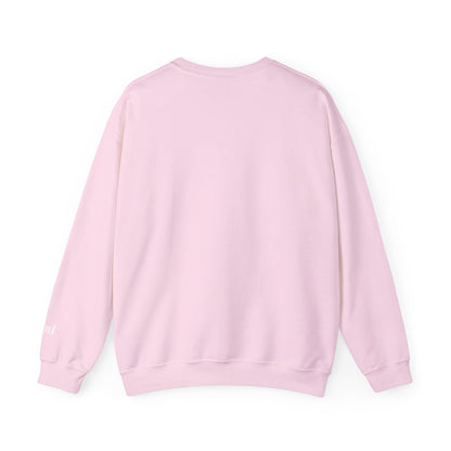 Pink sweatshirt on a white background