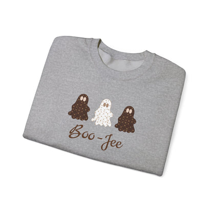 Boo-Jee Ghost Sweatshirt | Sablette Pattern | 4 Colors | Personalized Sleeve
