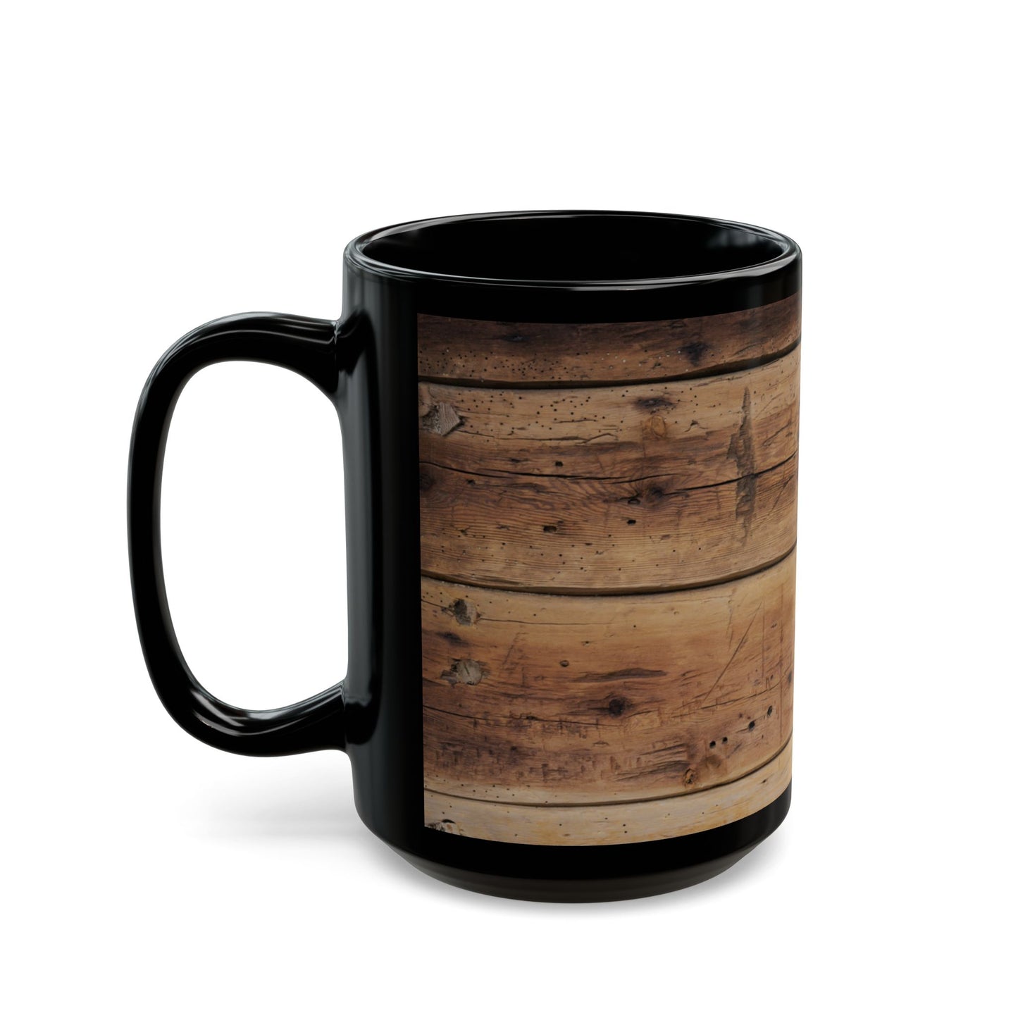 Wanted Poster Black Mug – Personalized 'Wanted Todd' Western Coffee Cup