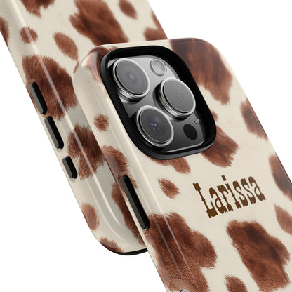 Urban Cowgirl Appaloosa Personalized Phone Case | Tough Dual-Layer | iPhone, Samsung & Google