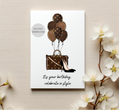 Print At Home Birthday Card l Celebrate in Style l High End Heels and Handbag Graphic