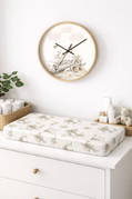 Petits Animaux | Bunny Nursery Wall Clock - Tresor Valeur