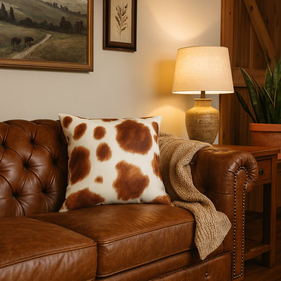 Appaloosa Print Pillow Cover – Urban Cowgirl Collection