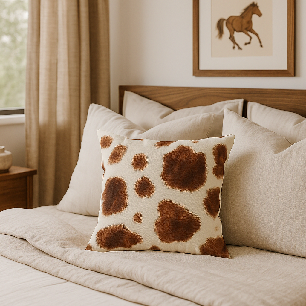 Appaloosa Print Pillow Cover – Urban Cowgirl Collection
