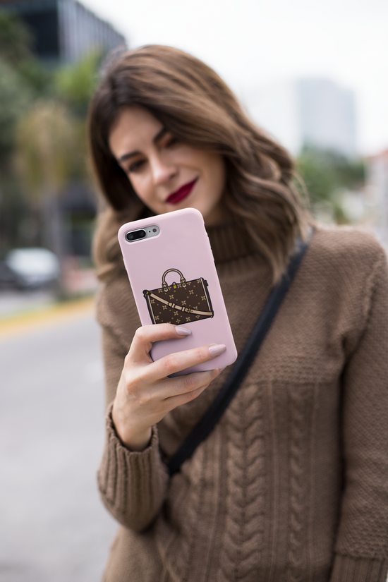 Personalized Shoes & Purse Tough Phone Case | iPhone Samsung Pixel | 10 Color Options
