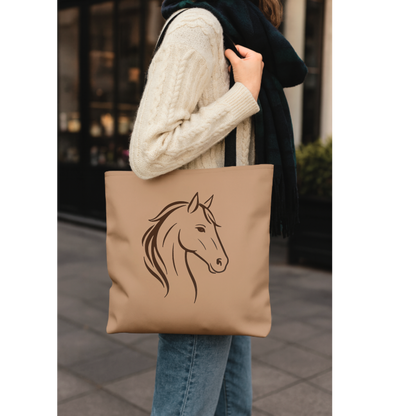 Modern Equestrian Collection Tote Bag