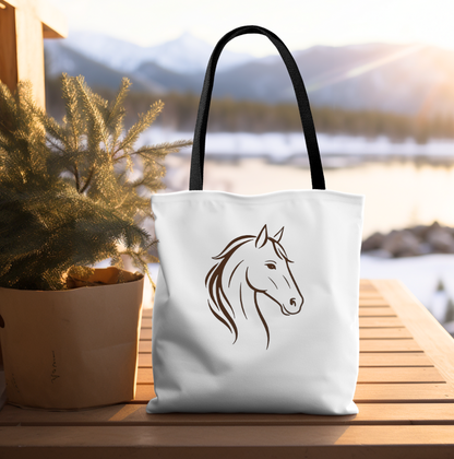 Modern Equestrian Collection Tote Bag